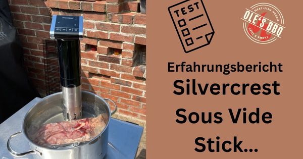 Silvercrest SVSS 1200 A1 Sous-Vide-Stick Smart für 55,94€ (statt 99€)
