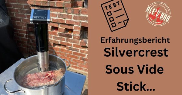 55,94€ Sous-Vide-Stick (statt Silvercrest für 99€) A1 1200 SVSS Smart