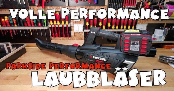 Parkside Performance PPTLBA 40-Li A1 Akku-Turbinenlaubbläser für 66,66€  (statt 94€)