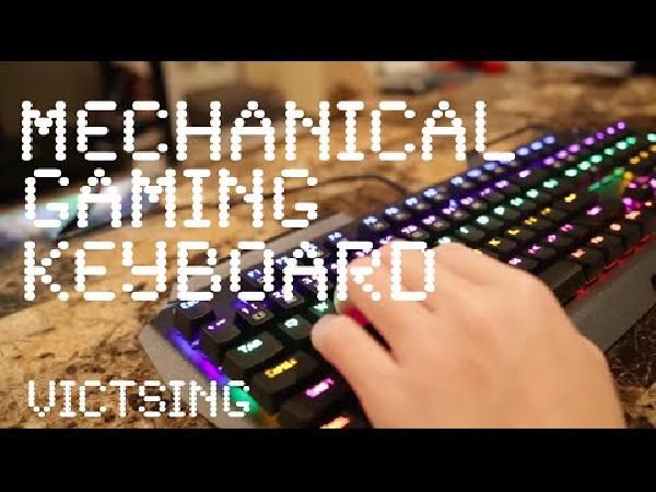 VicTsing V1124 - mechanische Gamingtastatur mit LED Hintergrundbeleuchtung für 25,95€ (statt 44€) VicTsing V1124 mechanische Gamingtastatur mit LED Hintergrundbeleuchtung für 25,95€ (statt 44€)