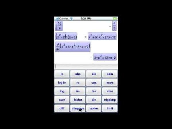 Symbolic Calculator (iOS) gratis - statt 3,49€ Symbolic Calculator (iOS) gratis statt 3,49€
