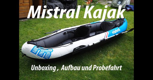 Mistral Nylon Kajak mit 2-Finnen-System und Trägerboden für 169€ (statt  299€)