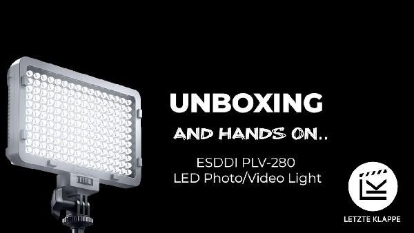 ESDDI 176 dimmbare LED-Videoleuchte Panel für z.B. DSLR-Kameras für 22,99€ (statt 35€) ESDDI 176 dimmbare LED Videoleuchte Panel für z.B. DSLR Kameras für 22,99€ (statt 35€)