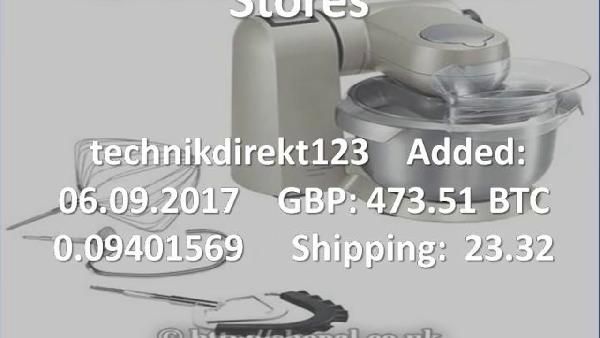 Bosch MUMX15TLDE Küchenmaschine MaxxiMUM für 211,65€ (statt 270€) Bosch MUMX15TLDE Küchenmaschine MaxxiMUM für 211,65€ (statt 270€)