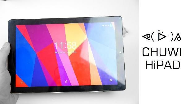 Chuwi HiPad - 10.1 Zoll Tablet mit FHD, 32GB Speicher & Android 8 für 105,60€ Chuwi HiPad 10.1 Zoll Tablet mit FHD, 32GB Speicher & Android 8 für 105,60€