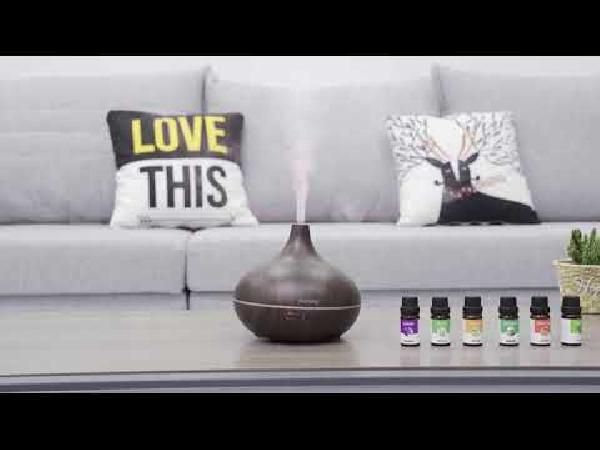 Homasy Diffuser (500ml) mit LEDs & 6 ätherischen Öle für 27,99€ (statt 40€) Homasy Diffuser (500ml) mit LEDs & 6 ätherischen Öle für 27,99€ (statt 40€)