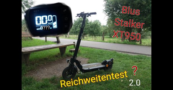 10 Stalker Zoll (statt Blu:s XT950 mit für Zulassung E-Scooter inkl. Reifen 564,61€ 684€)