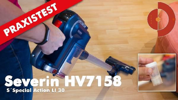 Severin hv7158 carPET & carpets - beutelloser Akku Stielsauger für 119€ (statt 135€) Severin hv7158 carPET & carpets beutelloser Akku Stielsauger für 119€ (statt 135€)