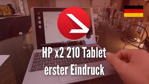 HP x2 210 G2 (L5H44EA) - 10 HP x2 210 G2 (L5H44EA) 10 Detachable Touch Notebook mit 4GB RAM, 128GB eMMC & Win10 Pro für 345€ + 50€ Cashback (statt 385€)