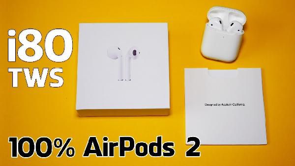 i80 TWS Bluetooth Kopfhörer mit wireless Ladecase für 35,88€ i80 TWS Bluetooth Kopfhörer mit wireless Ladecase für 35,88€