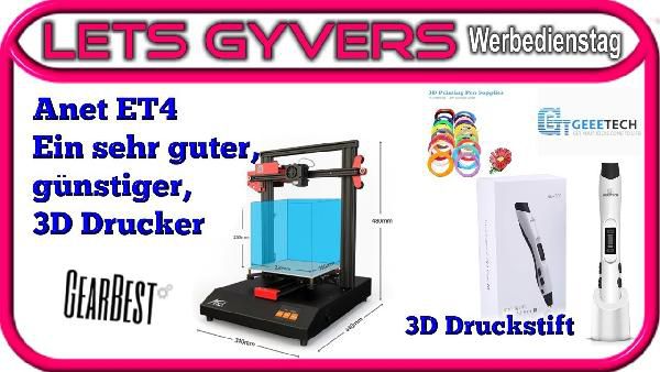 Anet ET4 - 3D Drucker (220x220x250mm) mit 2,8 Zoll Touchscreen für 148,47€ - aus DE Anet ET4 3D Drucker (220x220x250mm) mit 2,8 Zoll Touchscreen für 148,47€ aus DE