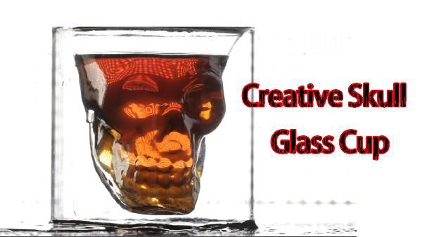 Totenkopf-Glas für 0,84€ Totenkopf Glas für 0,84€