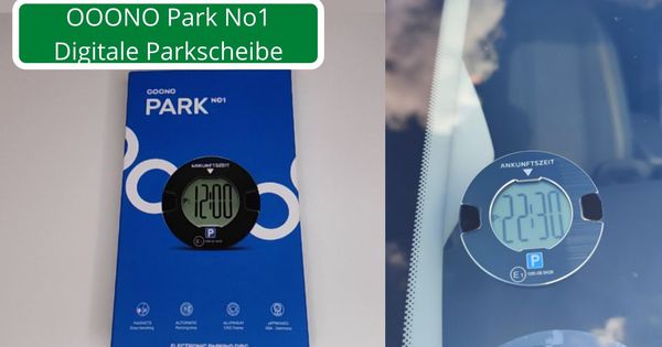 ooono Park - Elektronische Parkscheibe mit Zulassung fürs Auto