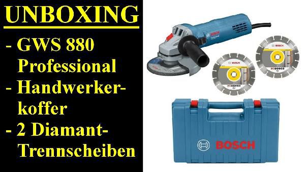 Bosch GWS 880 Professional Winkelschleifer 125mm für 39,59€ (statt 53€) Bosch GWS 880 Professional Winkelschleifer 125mm für 39,59€ (statt 53€)