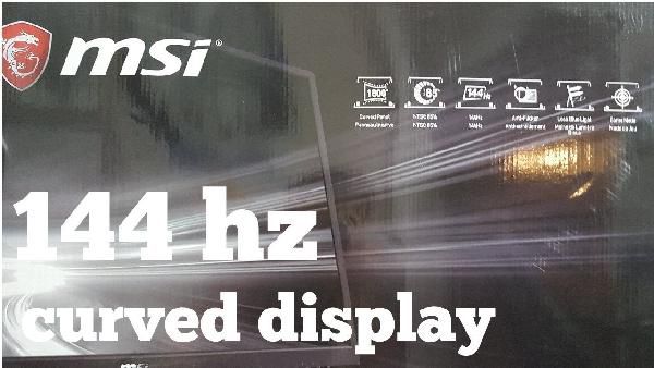 MSI Optix G24C- 23,6 Zoll Full HD Gamingmonitor mit 144 Hz für 199€ (statt 247€) MSI Optix G24C 23,6 Zoll Full HD Gamingmonitor mit 144 Hz für 199€ (statt 247€)