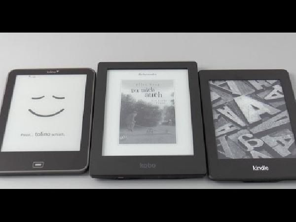 eBook Reader miteinander vergleichen eBook Reader miteinander vergleichen