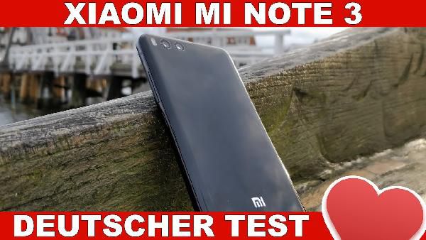 Xiaomi Mi Note 3 mit 128GB für 185,24€ Xiaomi Mi Note 3 mit 128GB für 185,24€