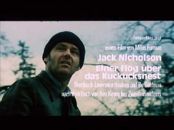 Einer flog über das Kuckucksnest (IMDb 8,7/10, MetaCrit 80/100) kostenlos in der ARTE-Mediathek Einer flog über das Kuckucksnest (IMDb 8,7/10, MetaCrit 80/100) kostenlos in der ARTE Mediathek