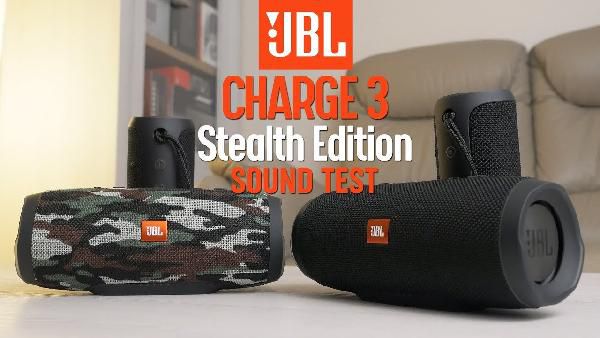 JBL Charge 3 Stealth Edition Bluetooth Lautsprecher für 89€ (statt 104€) JBL Charge 3 Stealth Edition Bluetooth Lautsprecher für 89€ (statt 104€)