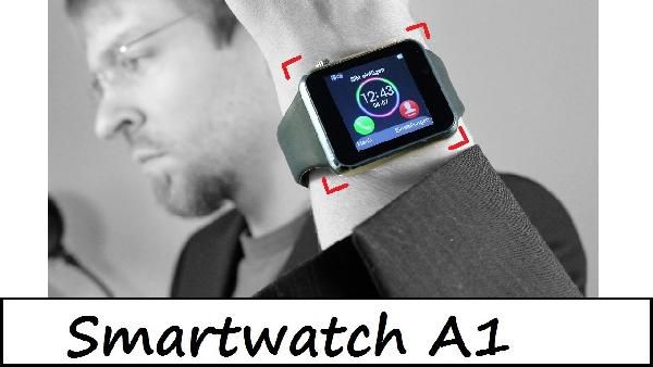 Smartwatch A1 mit Kamera, SIM & vielen Extras für 6,94€ (statt 14€) Smartwatch A1 mit Kamera, SIM & vielen Extras für 6,94€ (statt 14€)