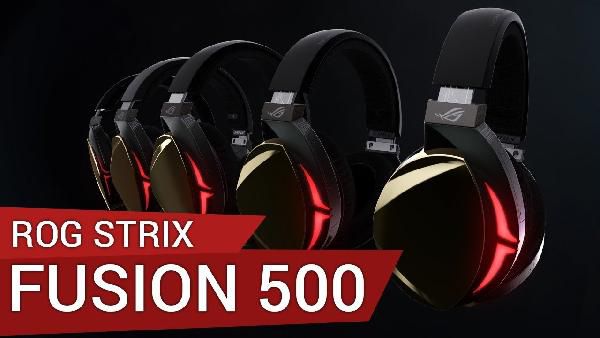 ASUS ROG Strix Fusion 500 - 7.1 Gaming Headset mit Touchbedienung für 89,91€ (statt 140€) - Messeware ASUS ROG Strix Fusion 500 7.1 Gaming Headset mit Touchbedienung für 89,91€ (statt 140€) Messeware