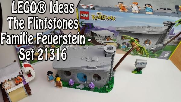 Yabba Dabba Doo! LEGO Yabba Dabba Doo! LEGO The Flintstones Familie Feuerstein (21316) für 49,99€ (statt 60€)