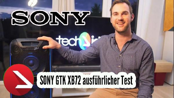 SONY GTK-XB72 Stereo Bluetooth-Lautsprecher in Schwarz für 174,49€ (statt 231€) SONY GTK XB72 Stereo Bluetooth Lautsprecher in Schwarz für 174,49€ (statt 231€)
