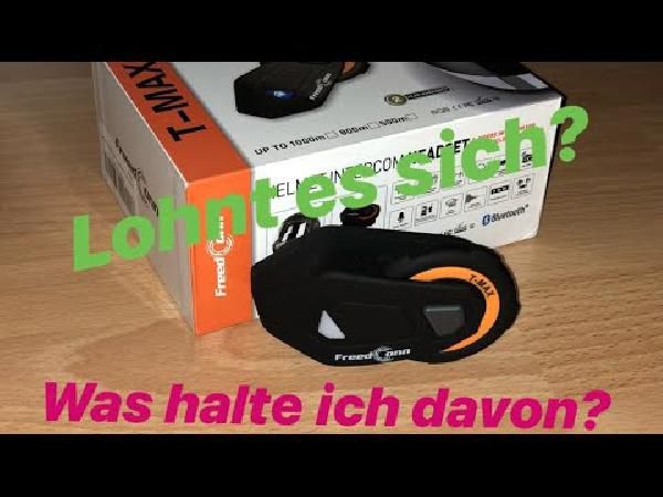 FreedConn T-Max Intercom Headset mit Sprachsteuerung für 38,99€ FreedConn T Max Intercom Headset mit Sprachsteuerung für 38,99€
