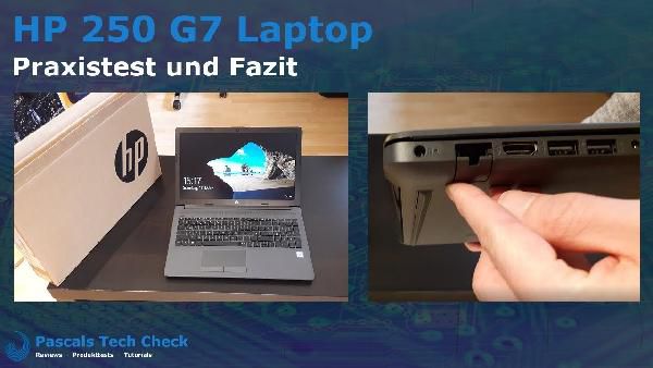 HP 250 G7 6MQ42ES - 15 HP 250 G7 6MQ42ES 15 FullHD Notebook mit Core i3, 8GB, 256GB SSD für 309,90€ (statt 345€)