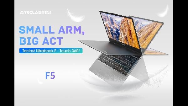 Teclast F5 - 11,6 Zoll Full HD Notebook mit 360-Grad-Display für 291,72€ Teclast F5 11,6 Zoll Full HD Notebook mit 360 Grad Display für 291,72€