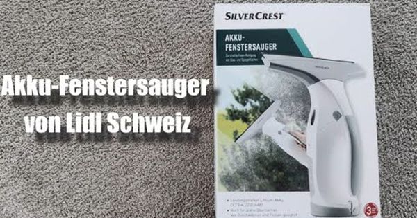 Silvercrest SFMV 3.7 A1 Fensterreiniger 36€) für (statt 25,94€ Teleskopstiel mit