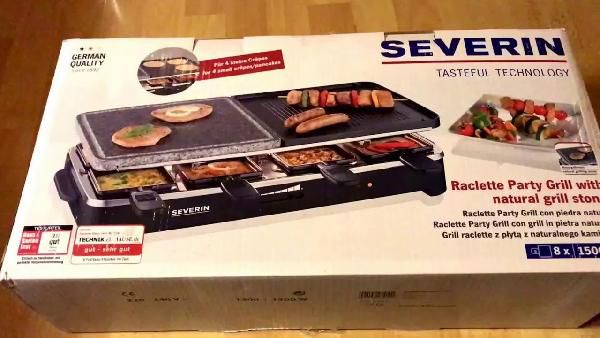 Severin RG 2341 Raclette-Partygrill mit Naturgrillstein für 39,90€ (statt 64€) Severin RG 2341 Raclette Partygrill mit Naturgrillstein für 39,90€ (statt 64€)