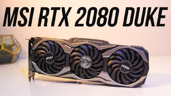 MSI GeForce RTX 2080 Duke 8GB Grafikkarte für 811,95€ (statt 889€) MSI GeForce RTX 2080 Duke 8GB Grafikkarte für 811,95€ (statt 889€)