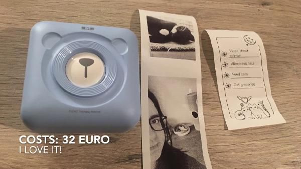 Mini-Thermodrucker mit Bluetooth für 40,49€ (statt 45€) Mini Thermodrucker mit Bluetooth für 40,49€ (statt 45€)