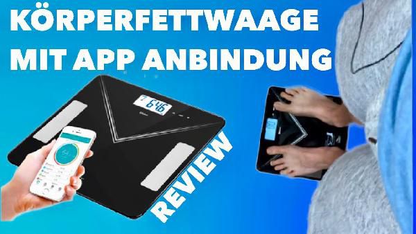 Digitale Körperfettwaage mit Bluetooth & APP-Anbindung für 14,99€ (statt 22€) Digitale Körperfettwaage mit Bluetooth & APP Anbindung für 14,99€ (statt 22€)