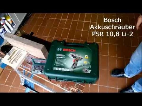 Bosch PSR 1080 LI-2 10,8 V/1,5 Ah Akkuschrauber für 89,99€ (statt 105€) Bosch PSR 1080 LI 2 10,8 V/1,5 Ah Akkuschrauber für 89,99€ (statt 105€)