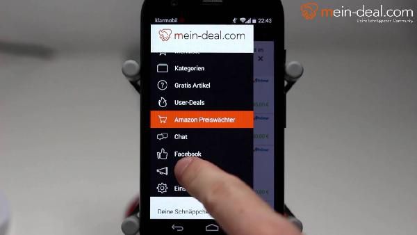 Schnäppchen App - Mein-Deal.com Schnäppchen App Mein Deal.com