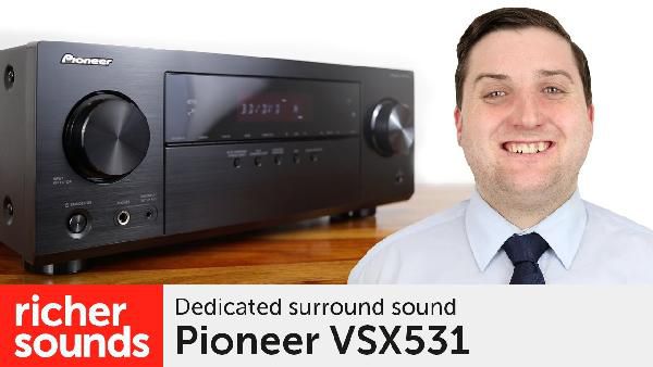 Pioneer VSX-531-B - Bluetooth 5.1 AV-Receiver für 169,90€ (statt 229€) Pioneer VSX 531 B Bluetooth 5.1 AV Receiver für 169,90€ (statt 229€)