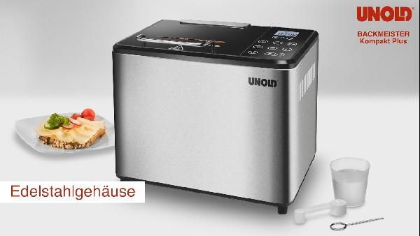 Unold 68425 Backmeister Kompakt Plus - Brotbackautomat für 79,90€ (statt 103€) Unold 68425 Backmeister Kompakt Plus Brotbackautomat für 79,90€ (statt 103€)