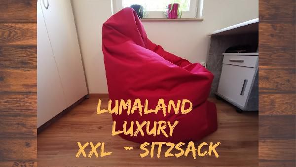 Lumaland Riesensitzsack XXL 180 x 140 cm für je 59,90€ (statt 77€) Lumaland Riesensitzsack XXL 180 x 140 cm für je 59,90€ (statt 77€)