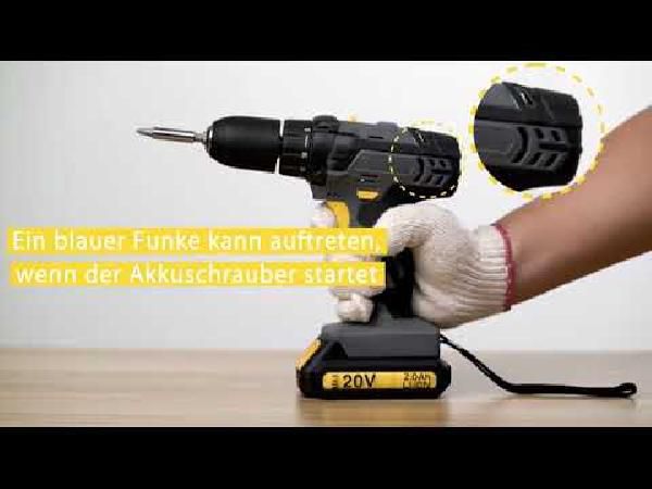 Holife DS050 20V Akkuschrauber mit 2,0Ah Akku & 35Nm für 29,99€ (statt 53€) Holife DS050 20V Akkuschrauber mit 2,0Ah Akku & 35Nm für 29,99€ (statt 53€)