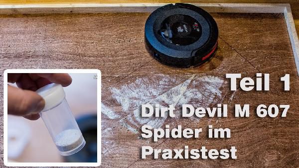 Dirt Devil M607 Spider - Saugroboter für 65,90€ (statt 86€) Dirt Devil M607 Spider Saugroboter für 65,90€ (statt 86€)