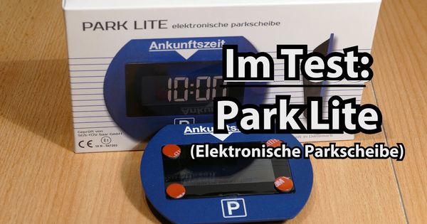Digitale Parkscheibe PARK MICRO elektronische Parkuhr mit Zulassung Vom KBA