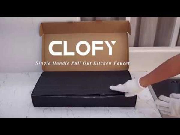 CLOFY KF-YS01 - Küchenarmatur mit herausziehbarem Auslauf für 44,99€ (statt 90€) CLOFY KF YS01 Küchenarmatur mit herausziehbarem Auslauf für 44,99€ (statt 90€)