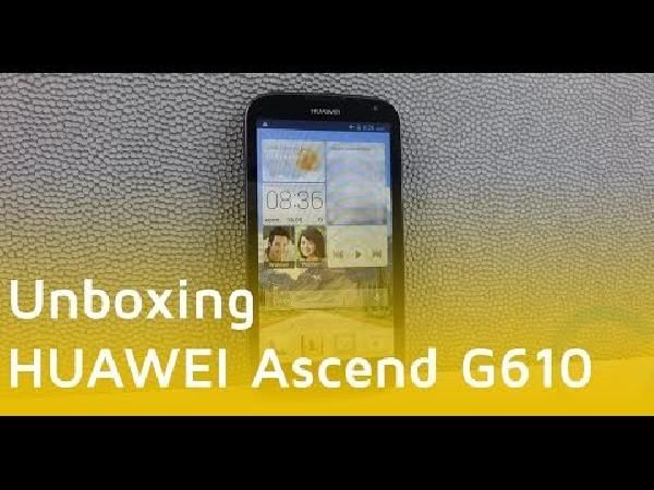 Huawei Ascend G610 - Dual-SIM Android Smartphone für 81,86€ Huawei Ascend G610 Dual SIM Android Smartphone für 81,86€