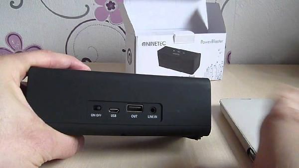 NINETEC POWERBLASTER 2in1 mobiler Speaker + Powerbank für 19,99€ NINETEC POWERBLASTER 2in1 mobiler Speaker + Powerbank für 19,99€