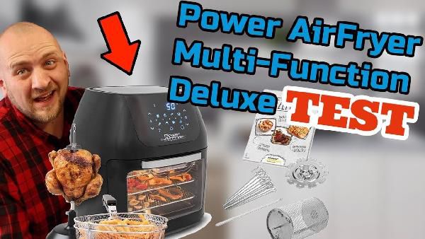 Power AirFryer Deluxe M17559 - mit Drehgrill & Dörrfunktion für 179,99€ (statt 250€) Power AirFryer Deluxe M17559 mit Drehgrill & Dörrfunktion für 179,99€ (statt 250€)