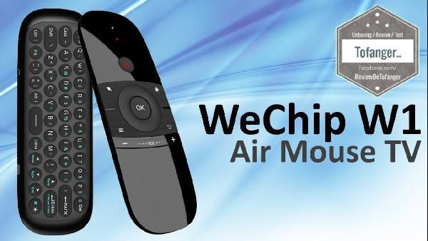 Docooler Wechip W1 TV Fernbedienung mit Tastatur für 15,99€ (statt 20€) Docooler Wechip W1 TV Fernbedienung mit Tastatur für 15,99€ (statt 20€)