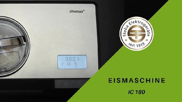 STEBA IC 180 Edelstahl Kompressor Eismaschine 180 Watt für 199€ (statt 260€) STEBA IC 180 Edelstahl Kompressor Eismaschine 180 Watt für 199€ (statt 260€)