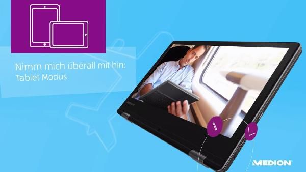 MEDION AKOYA E2227T Convertible 64 GB 11.6 Zoll für 279€ MEDION AKOYA E2227T Convertible 64 GB 11.6 Zoll für 279€